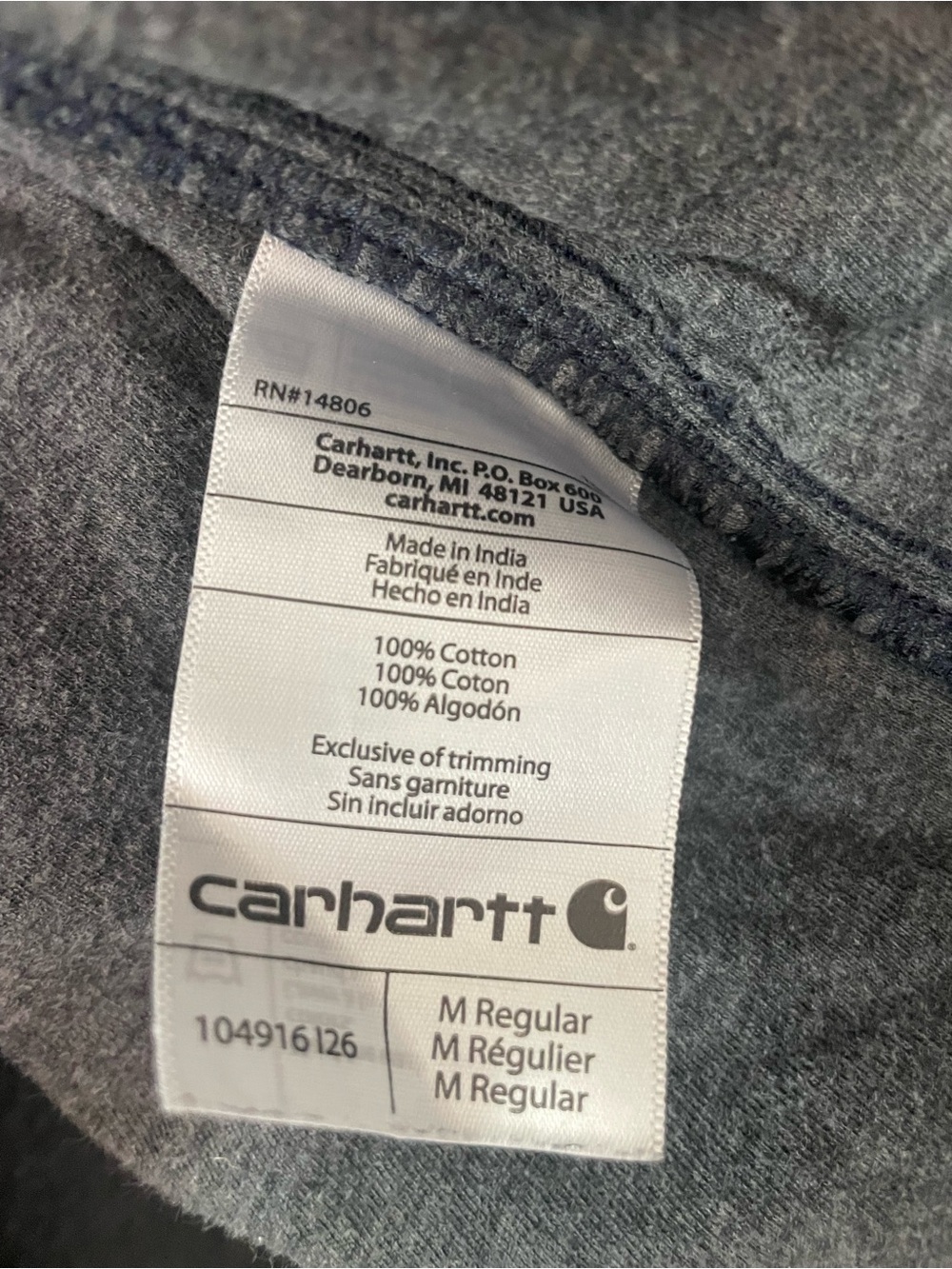 Carhartt Lined Corduroy Work Jacket - Picture 4 of 4